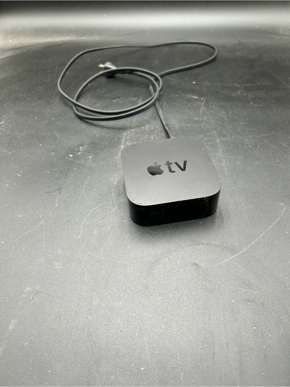 Apple Black Apple TV Streaming Box with Power Cable